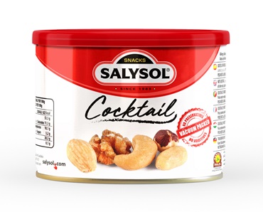 750g Salysol Nuss Cocktail Mix: 3 x 250g Dose