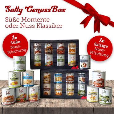 Geschenkpackung SALLY Süße Momente + „Nuss Klassiker“